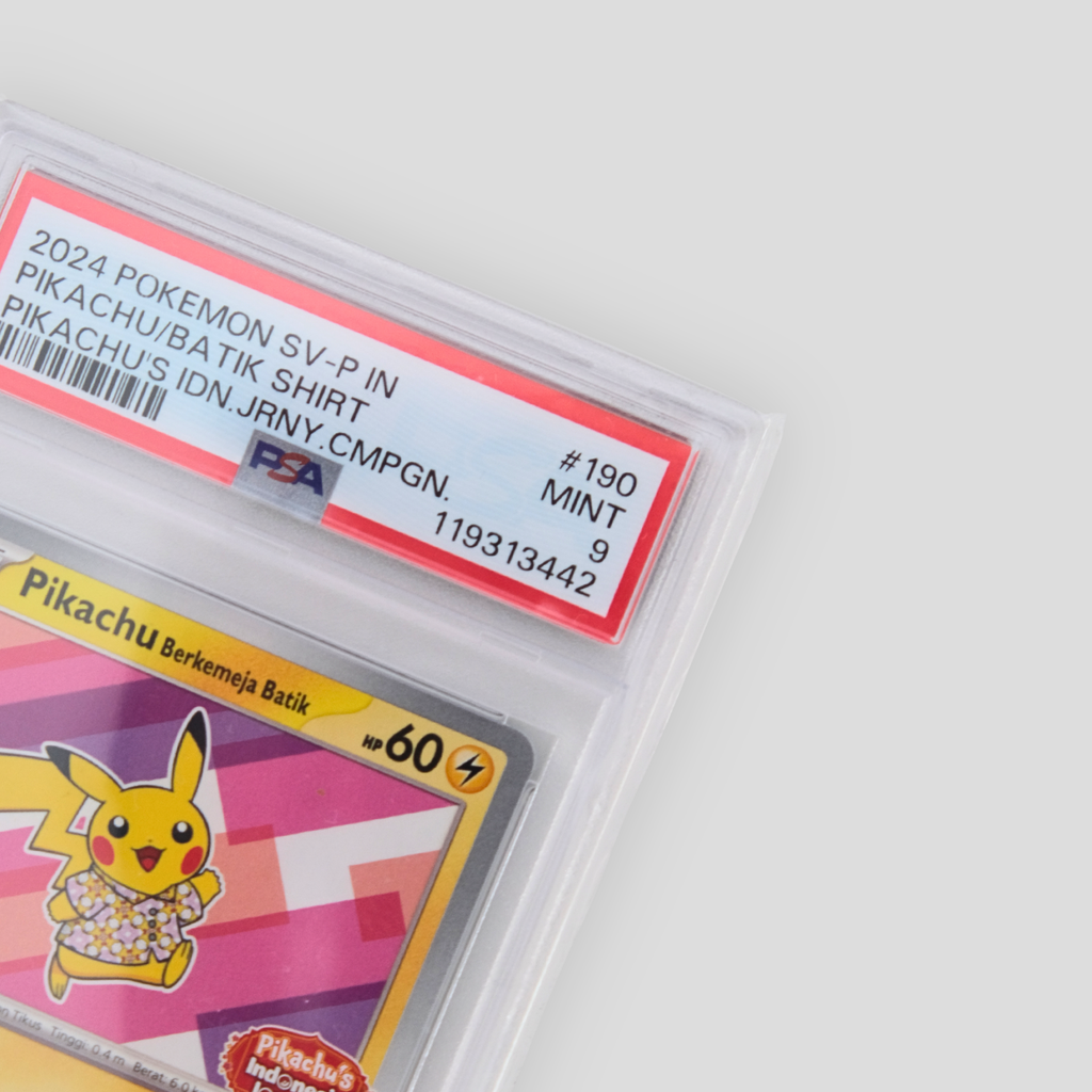 Pikachu Batik Shirt #190 SV-P Indonesia Journey Campaign Promo PSA 9 | Restockd®