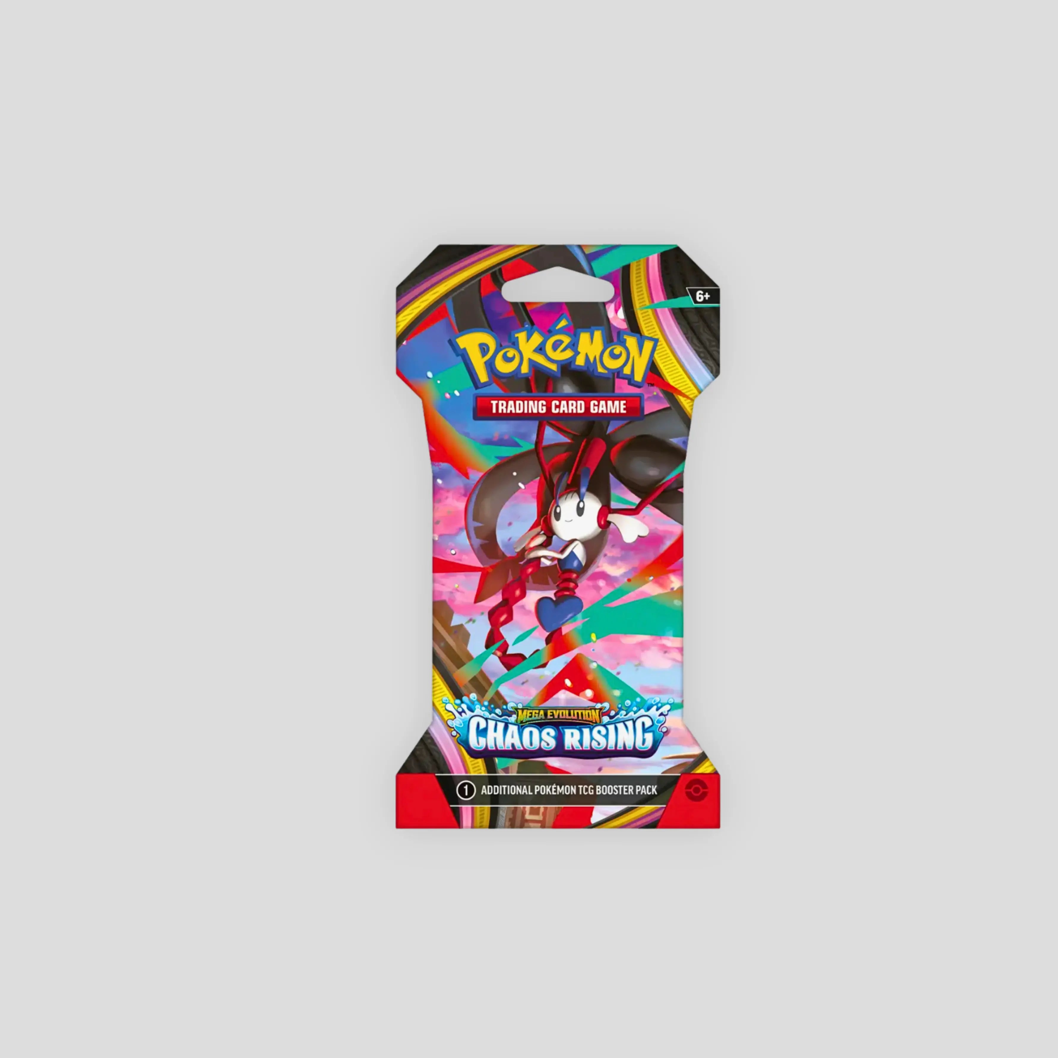 Pokémon Mega Evolution Chaos Rising Sleeved Booster | Restockd®
