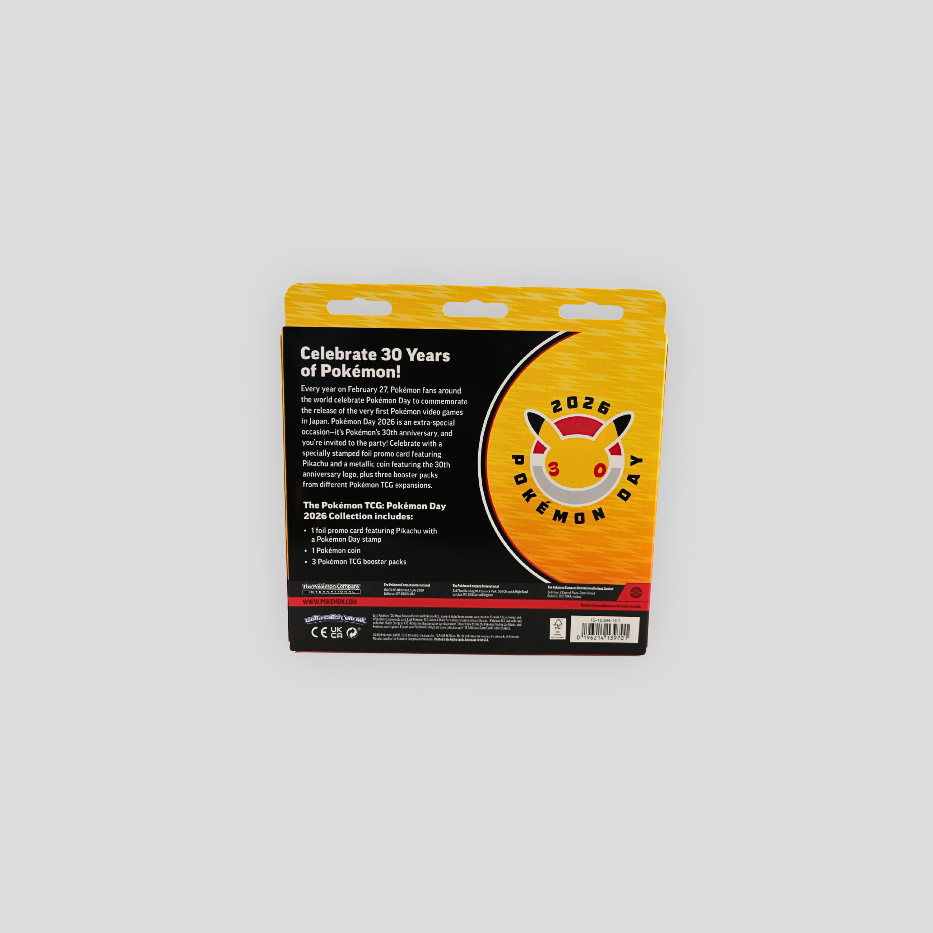 Pokémon Day 2026 Collection Box | 30 Years Pokémon | Restockd®
