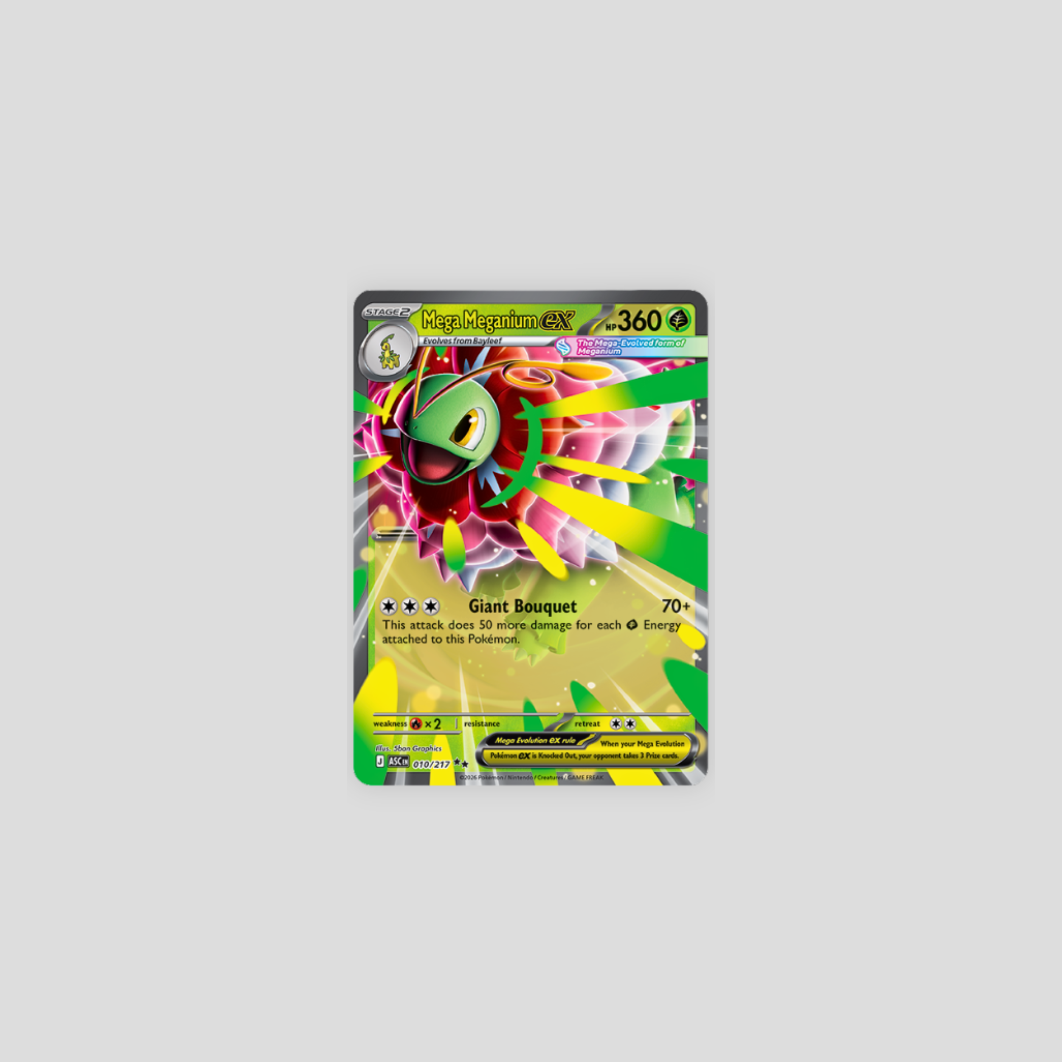 Pokémon Mega Meganium ex Box | Ascended Heroes | Restockd®